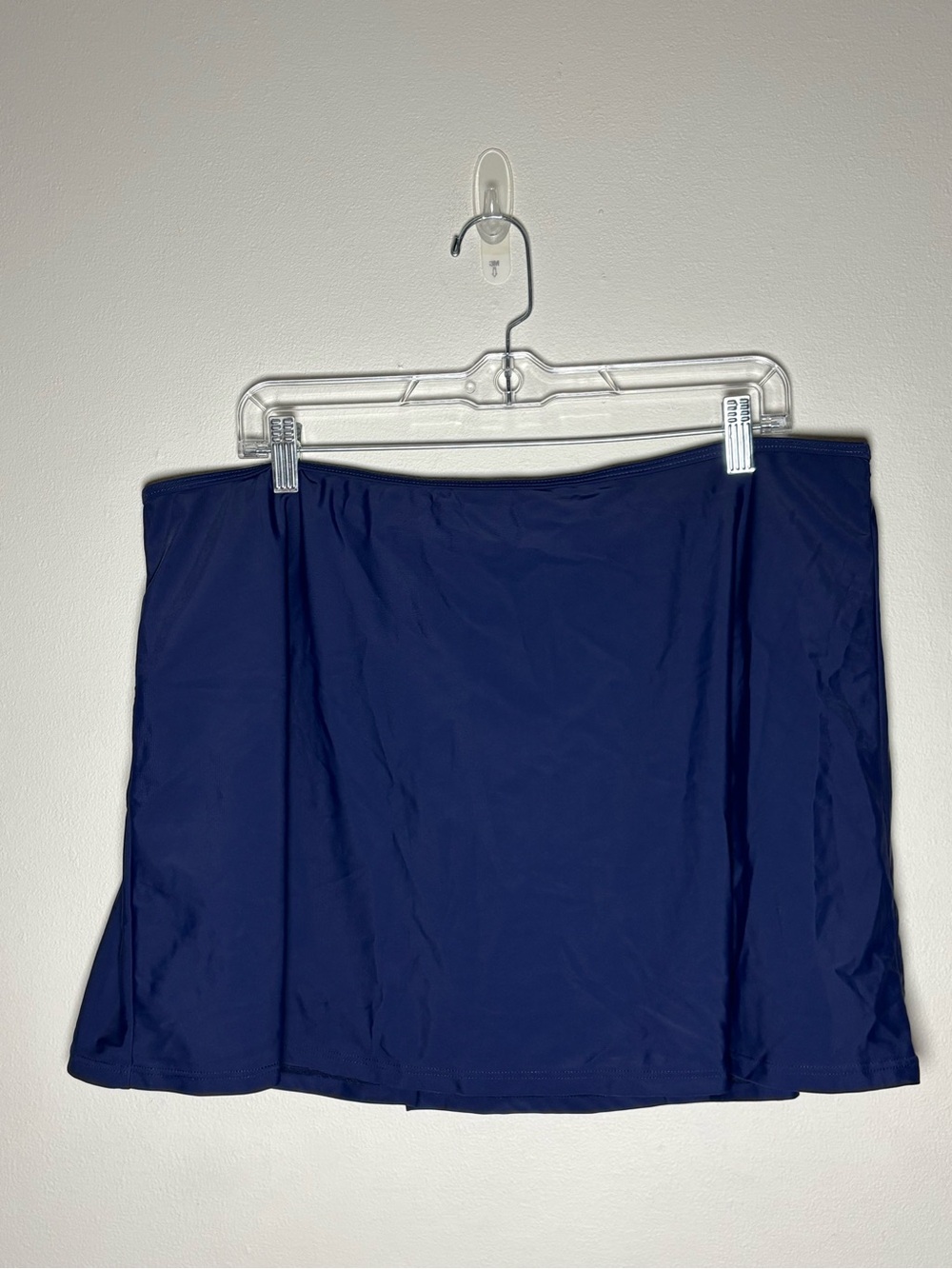 Your Best Look Navy Blue Women's Plus Swim Skirt Size 24W